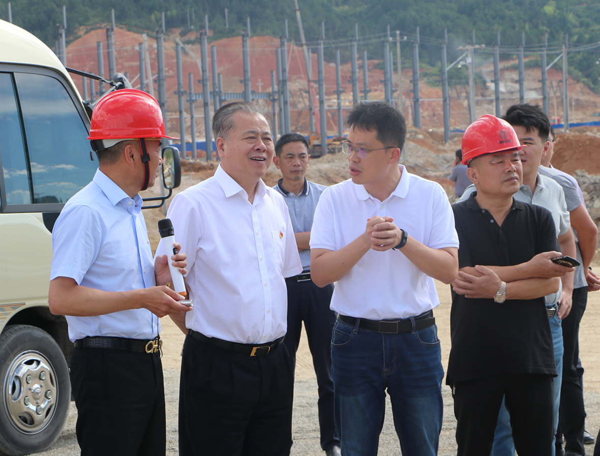 宁德市委常委,统战部部长林鸿一行赴福建盟信集团 开展四下基层活动