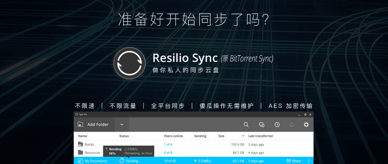 Resilio Sync