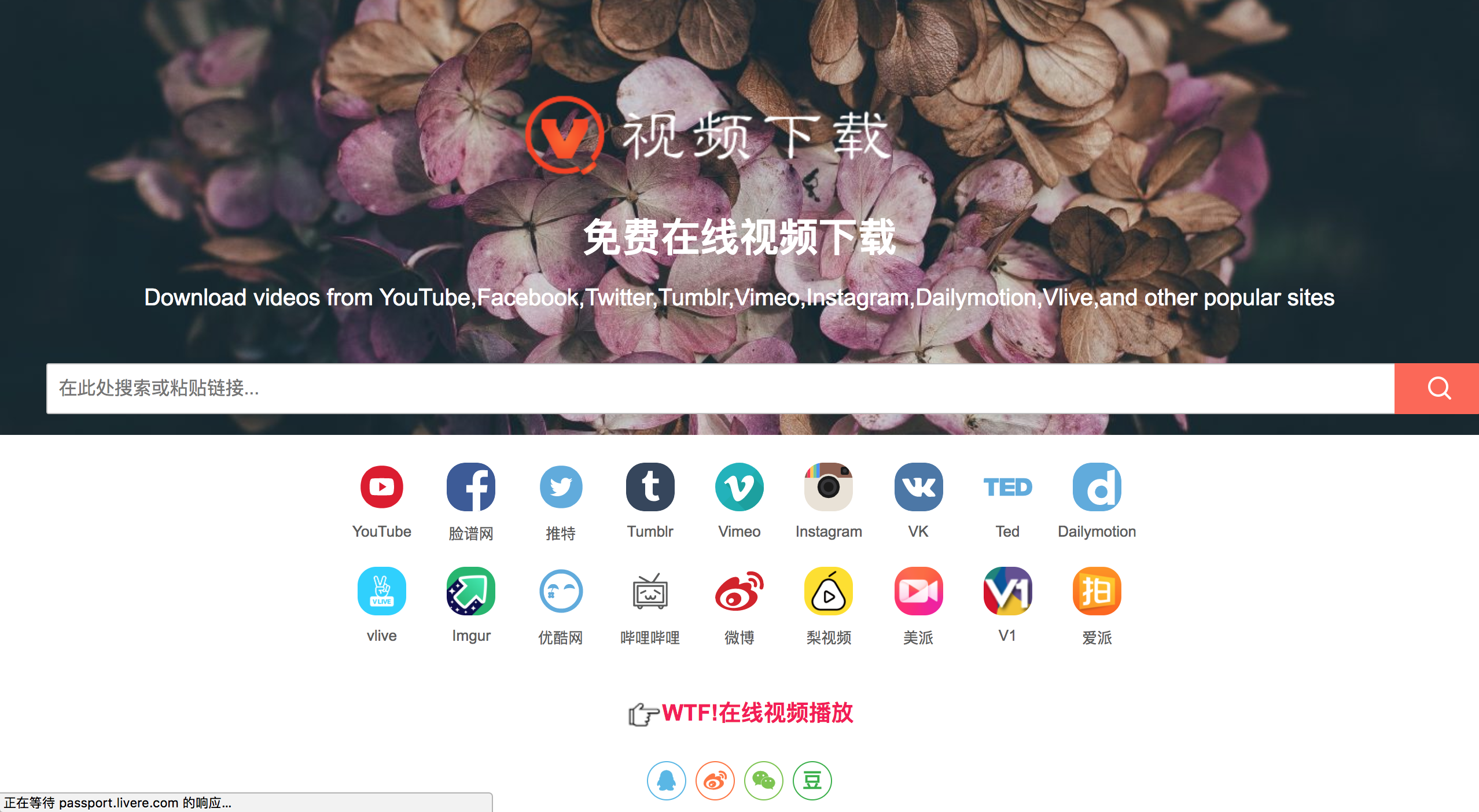 一个支持海内外主流视频平台视频下载的小站!-iQiQi