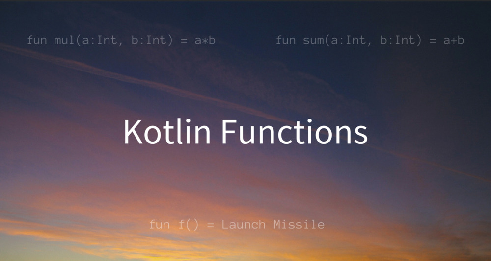 kotlin functions