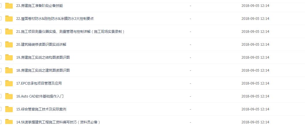 价值1万元的建筑工程教程限时分享-工程类考试必备