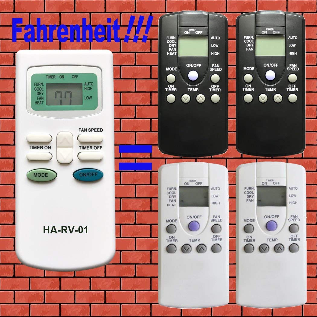 Carrier Air V Airv Rv Air Conditioners Remote Control Fahrenheit