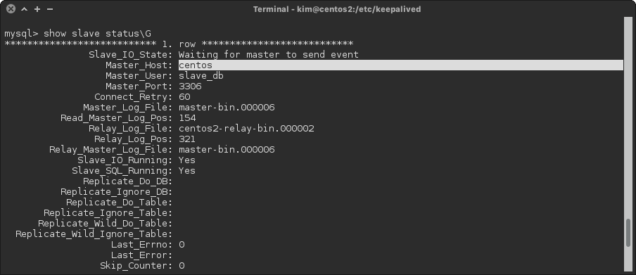 centos2-slave-status