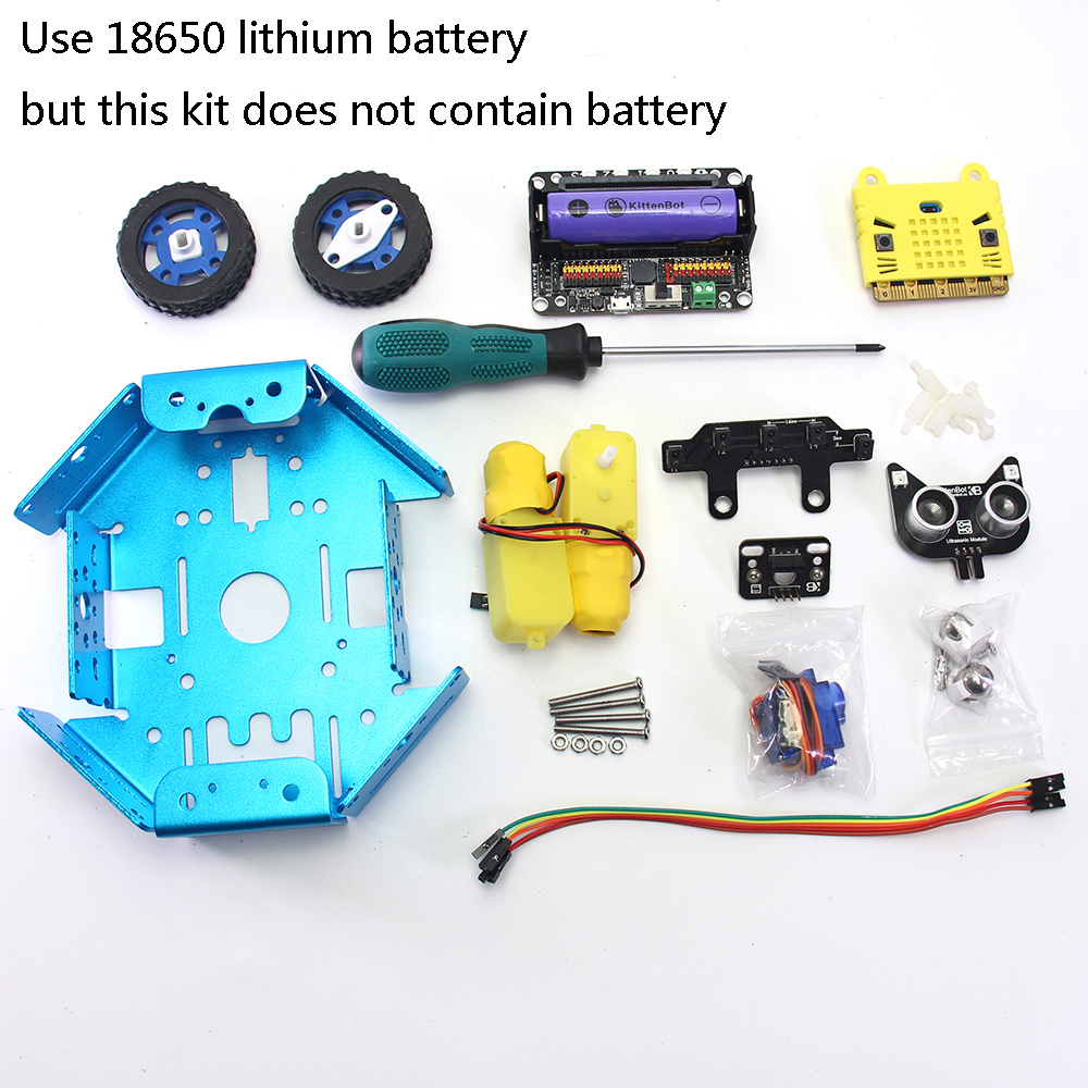 BINARY BOTS Build /& Code Your Own Robot Kit Dimm BBC Micro:bit 976TOP Y90