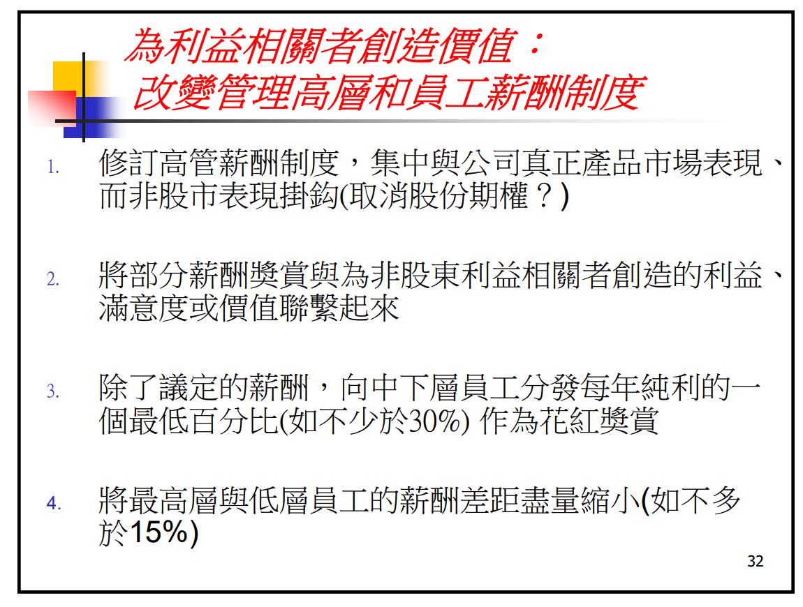 香港恒生大學校長何順文教授 演講內容 32