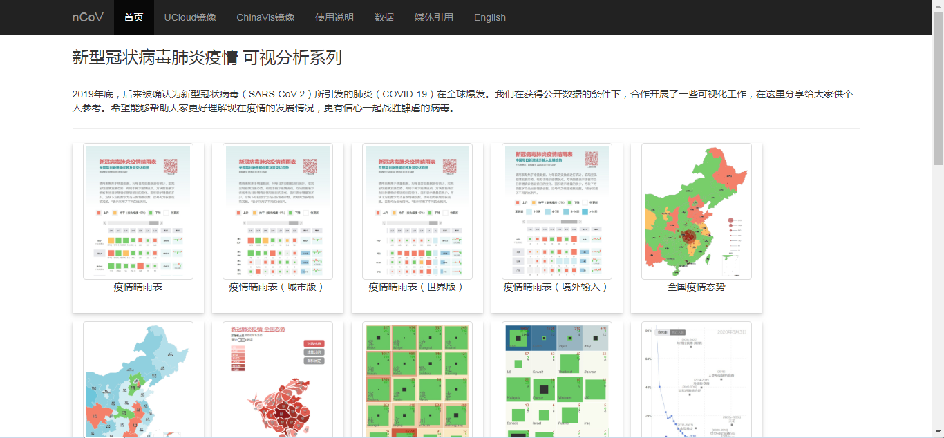 新冠疫情 可视分析系列-北京大学-网站 新冠疫情 可视分析系列-北京大学-网站