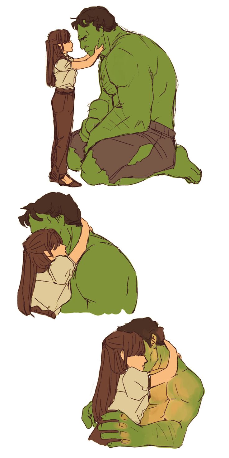 求一个女孩抱着一个绿巨人的图片 要没有字的谢谢