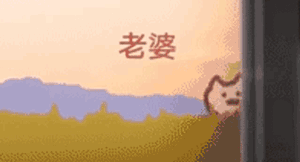 看到姑娘的你.gif