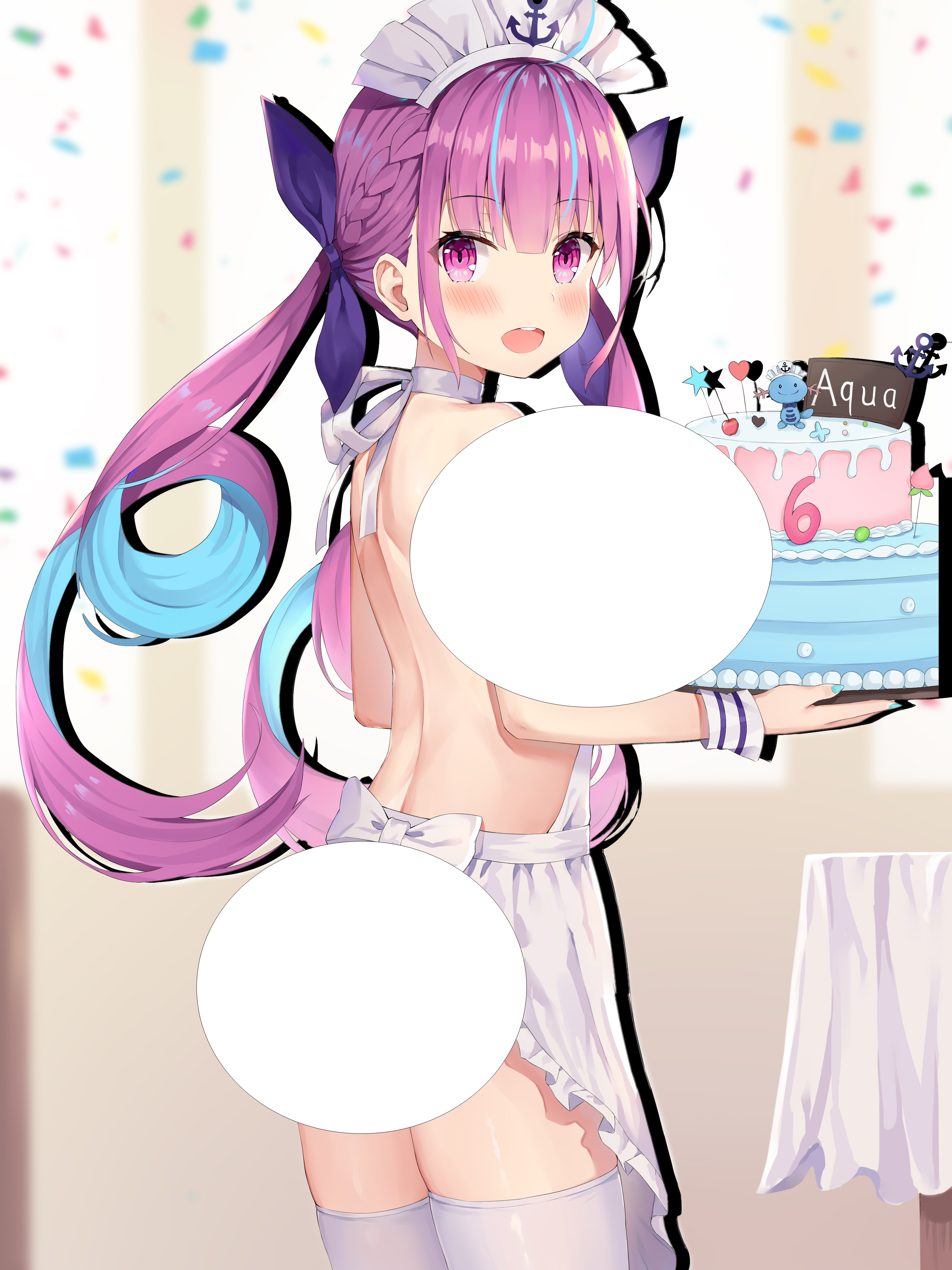 Minato Aqua 女剖装 抠图包