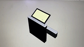 无纸化会议升降屏