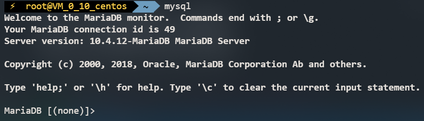mariadb
