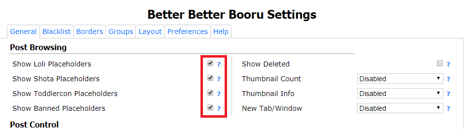 勾选四个复选框