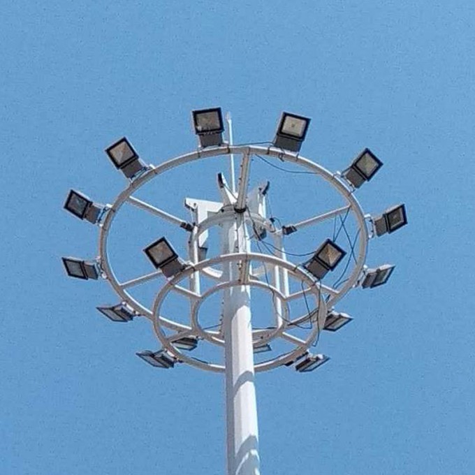 25米升降式高桿燈的整體結構包括哪些?