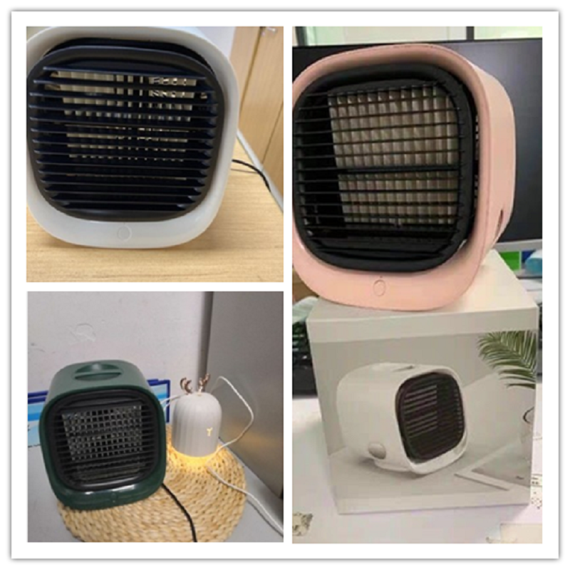 Climatiseur Portable USB JIMACRO - Ventilateur, Humidificateur, Purificateur 4-en-1 - 3 Vitesses