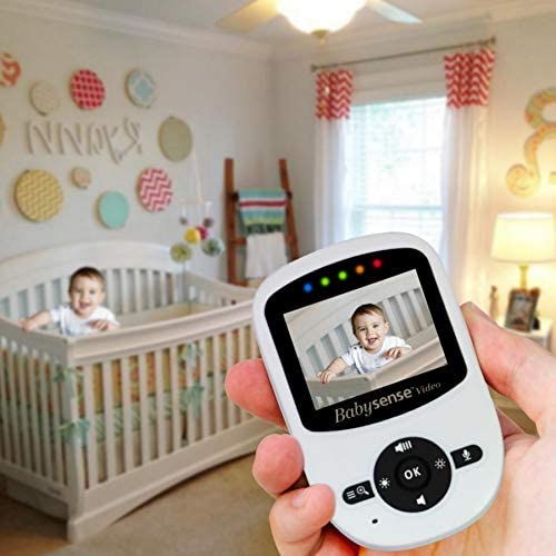 MERKMAK  BabySense Moniteur vidéo pour bébé avec caméra