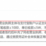 支付宝无需营业执照申请扫码支付接口