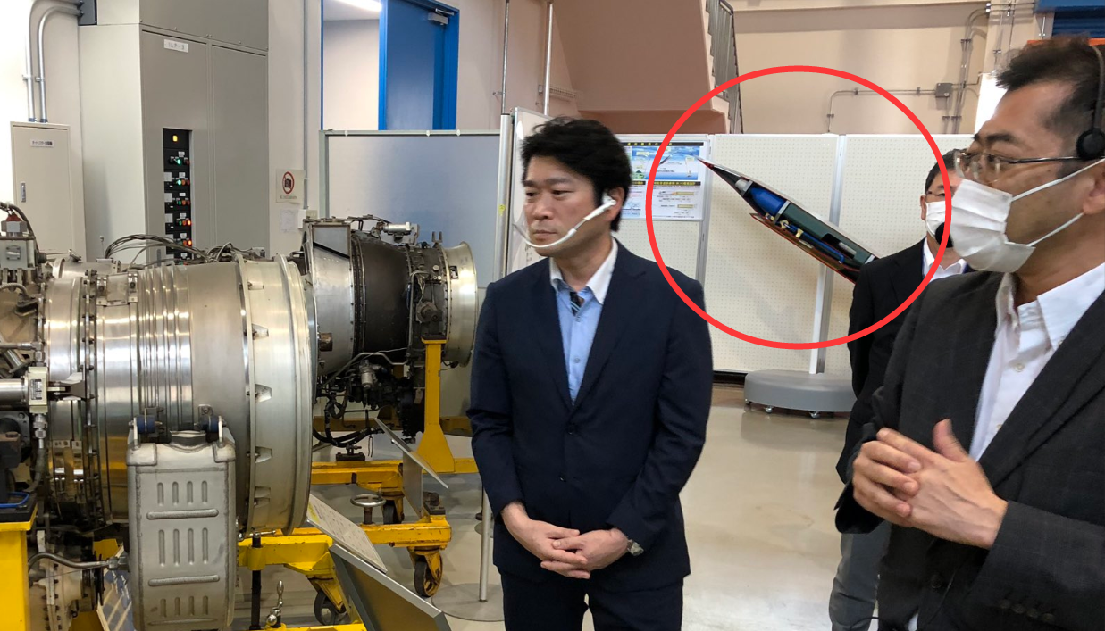 日本新型高超音速导弹模型意外曝光 3 U3WhYn