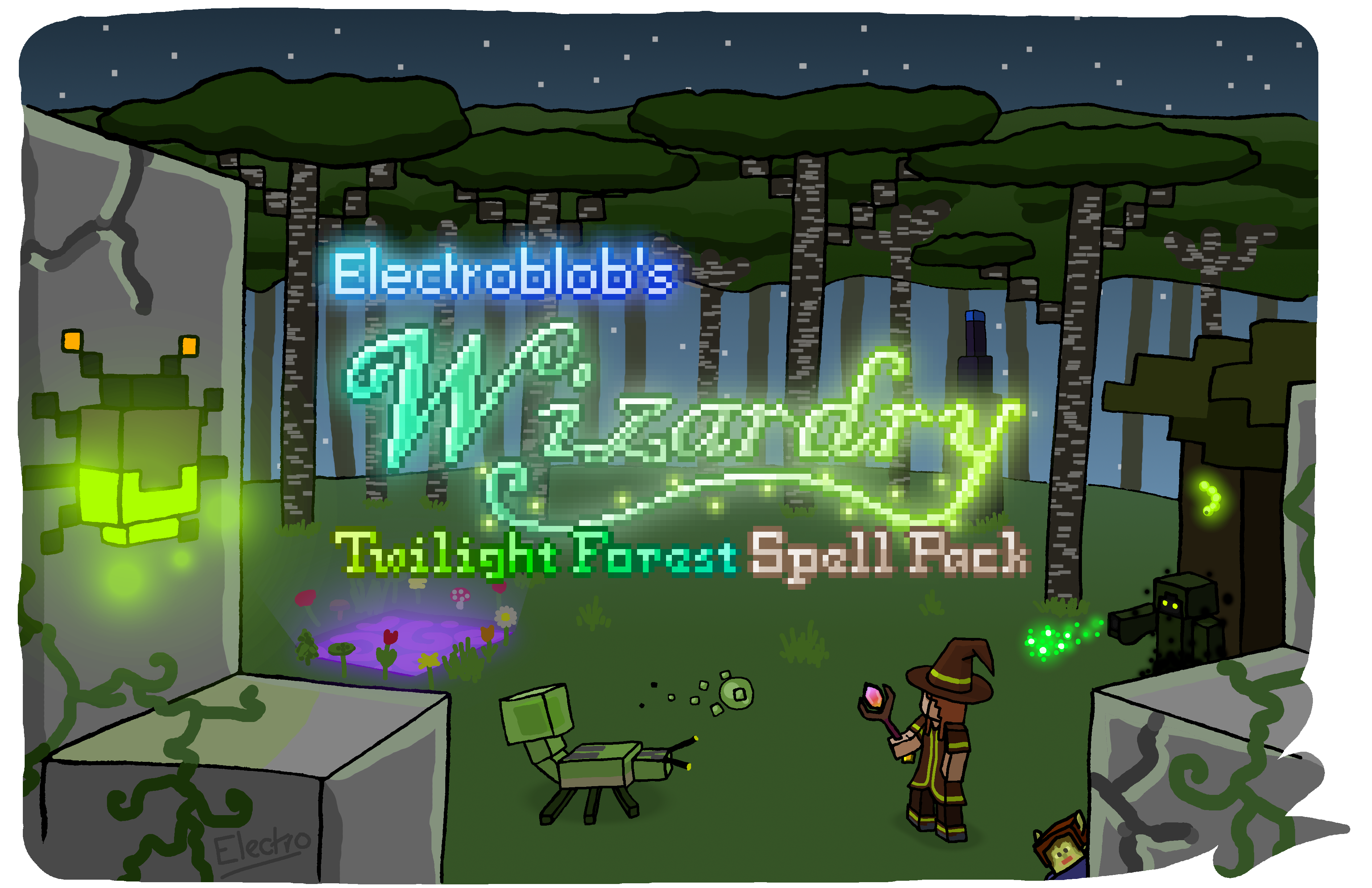 1 12 2 Electroblob S Wizardry Twilight Forest Spell Pack 巫术学 暮色法术包 Mod发布 Minecraft 我的世界 中文论坛 手机版 Powered By Discuz