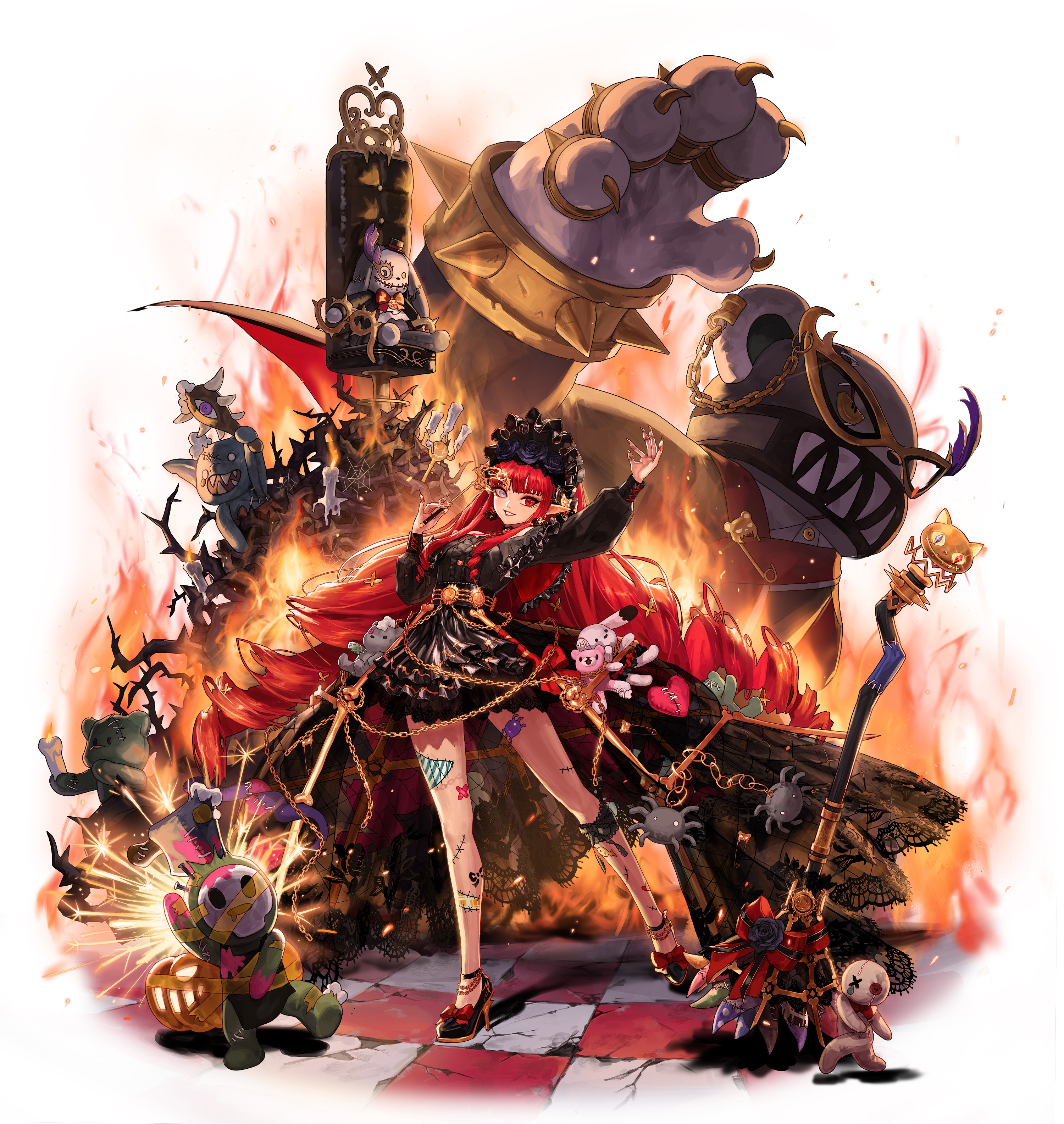 女法师三觉全身立绘和壁纸