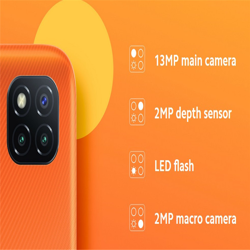 XIAOMI Redmi 9C 3Go 64Go Noir Smartphone Non-NFC 5000mAh Battery 10W Charge 6.53” HD+Dot Drop display 13MP AI Triple Camera