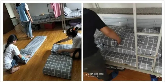 2020级新生整理内务中