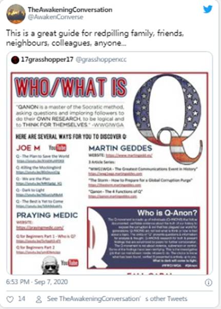 新Q&总统:“虚假信息运动”|Sierra(NZ)