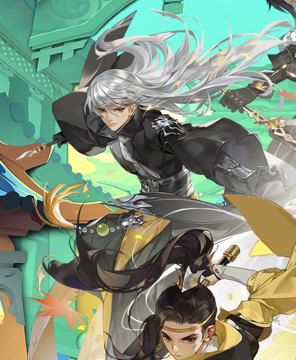 起源指尖,看了叶炜年轻模型和皮肤原画,突然觉得寂寞清丽的白发和大