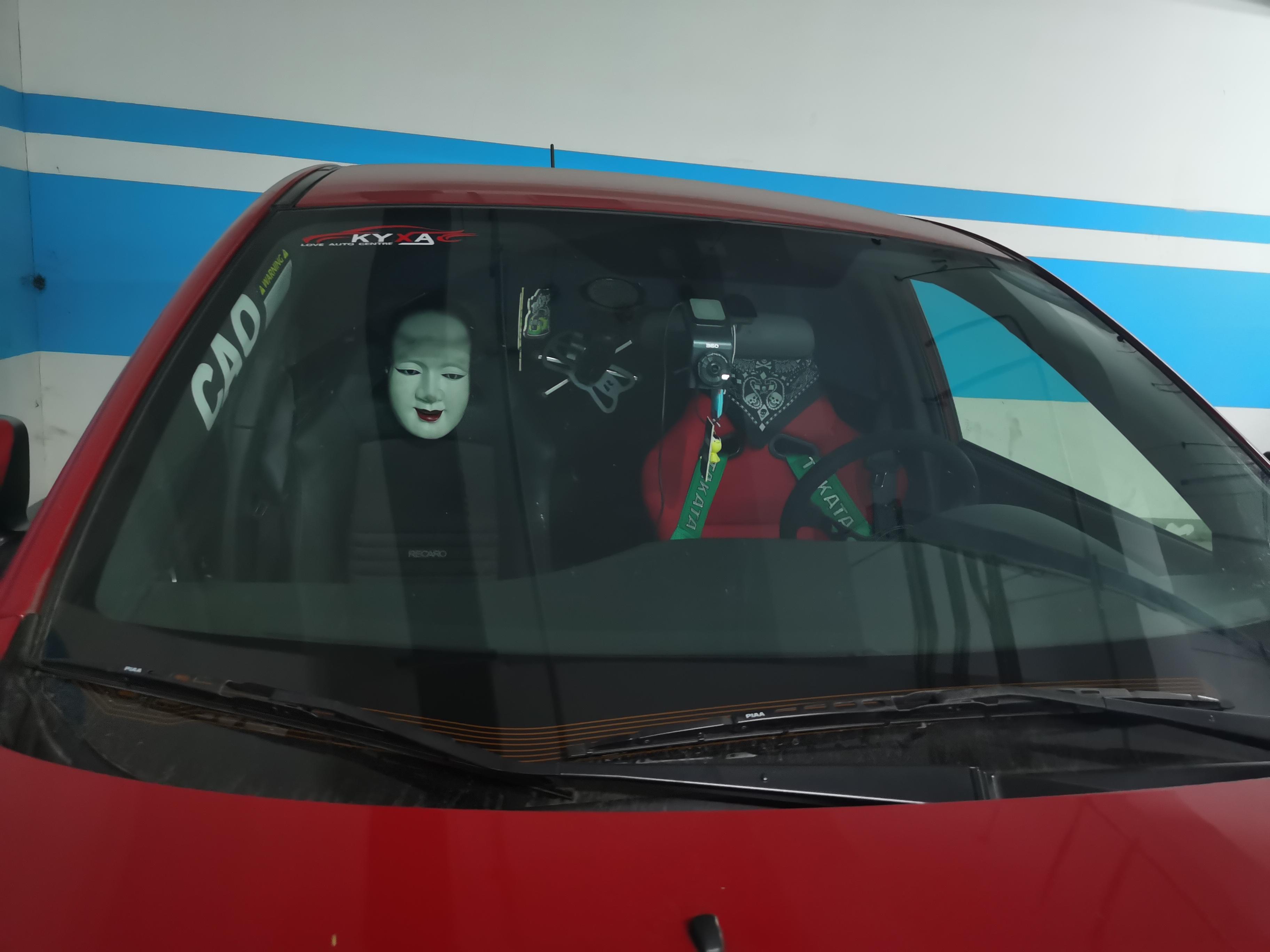 要是一个人晚上看到得吓死,这特么哪里买的汽车头枕?-百货之家