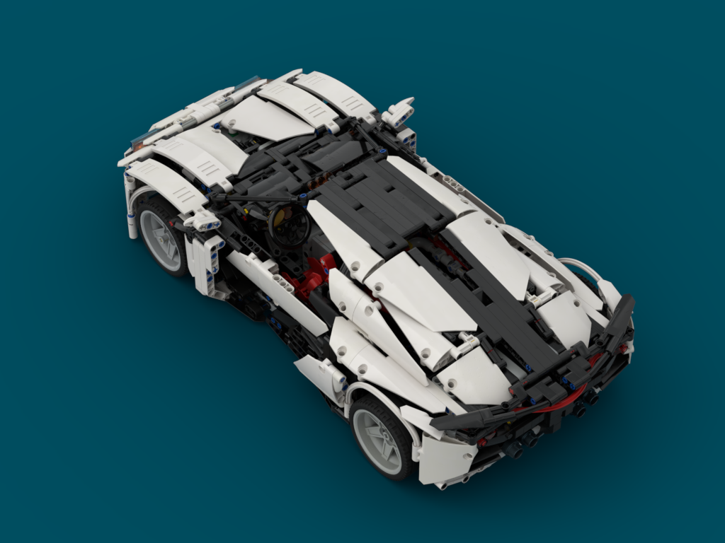 LEGO MOC SuperCAR by ryan_ls Rebrickable Build with LEGO