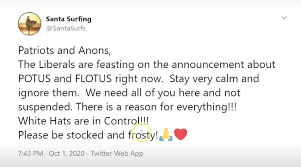 总统和第一夫人是安全的WWG1WGA(部分转录Kat)