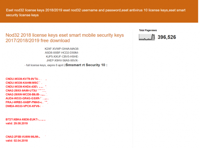 ESET NOD32 Key 金钥序号激活码分享网站大集合