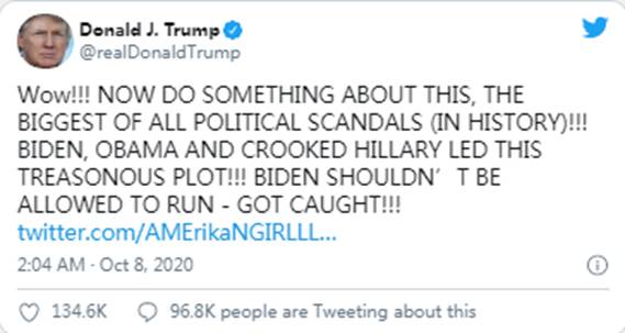 美国总统将他的 COVID 疾病描述为“上帝的祝福…”|Sierra(NZ)