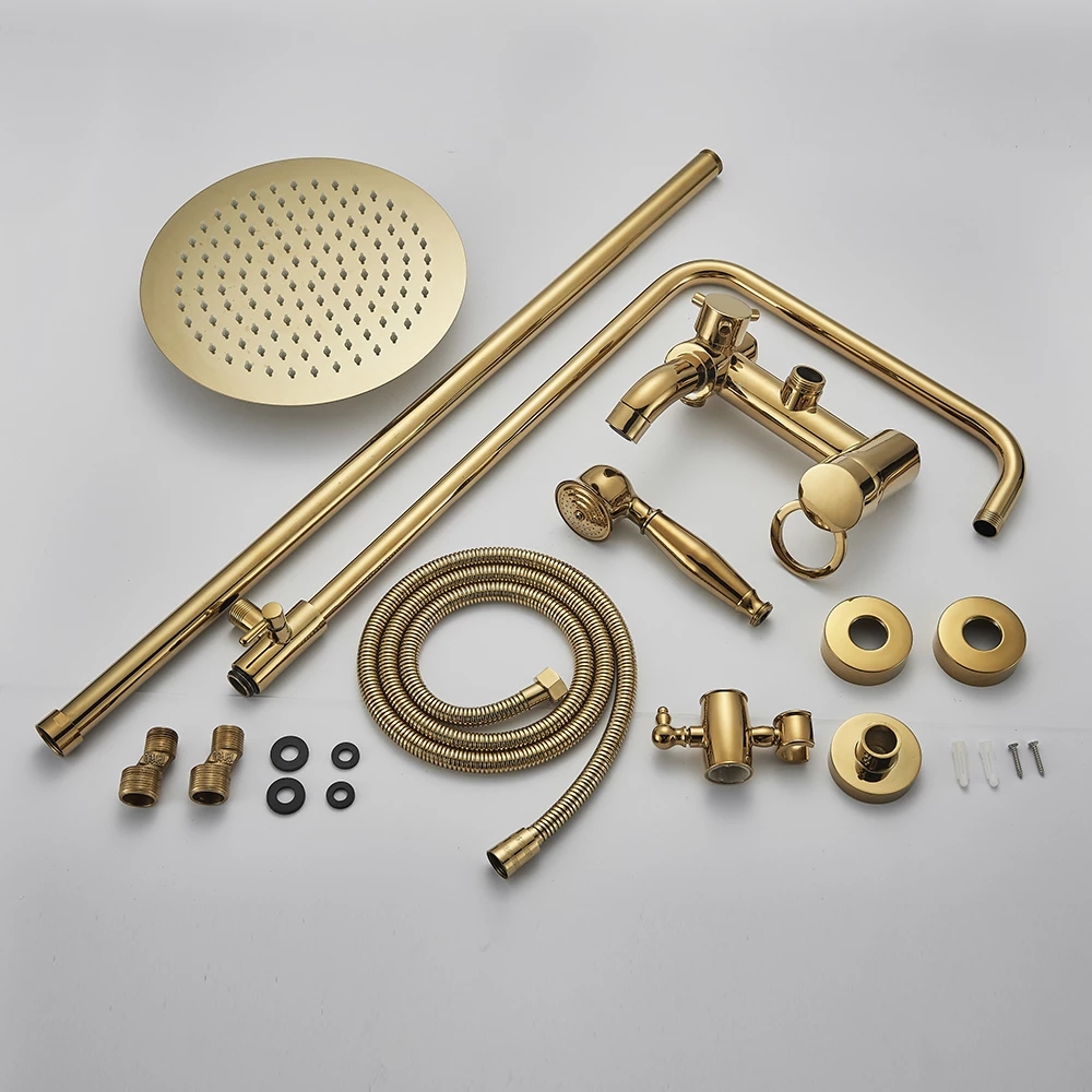 Kingston Brass KB235AX Robinet De Baignoire Et Douche Avec 3