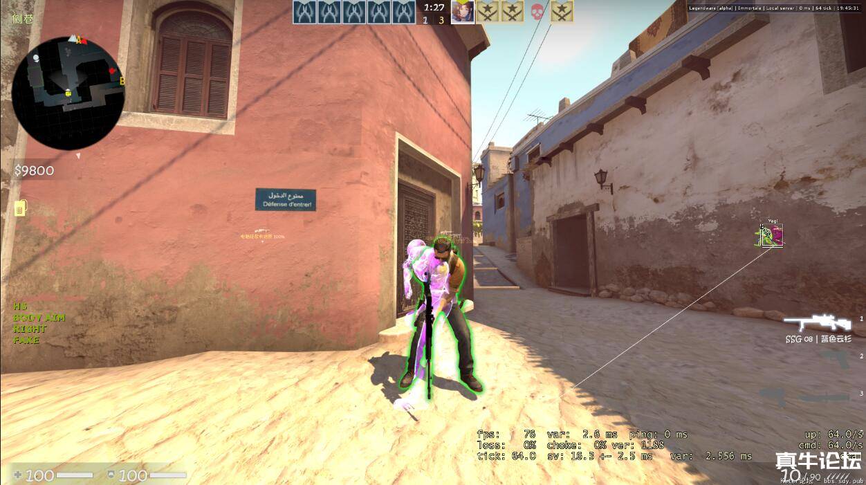 CSGO老外破解的legendware v3.dll