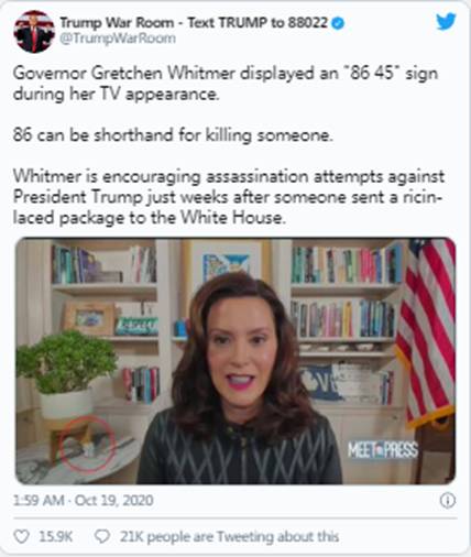 州长暗示将刺杀总统|Sierra(NZ)