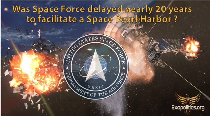 萨拉博士|2020/10/1 太空部队是否推迟了近20年,以促成一个太空珍珠港?