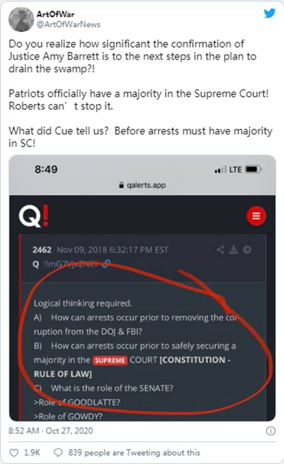 艾米•科尼•巴雷特宣誓就任最高法院法官|Sierra(NZ)