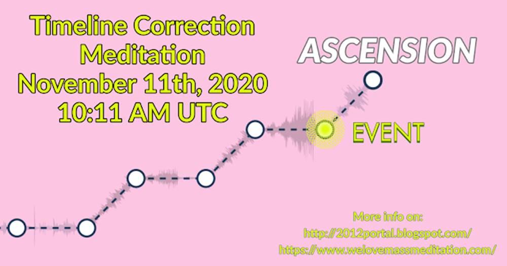 我们爱集体冥想|(重要)11月11日18:11(中/港/马/台)十一月的时间线校正冥想