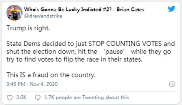 总统:我们赢得了选举|Sierra(NZ)