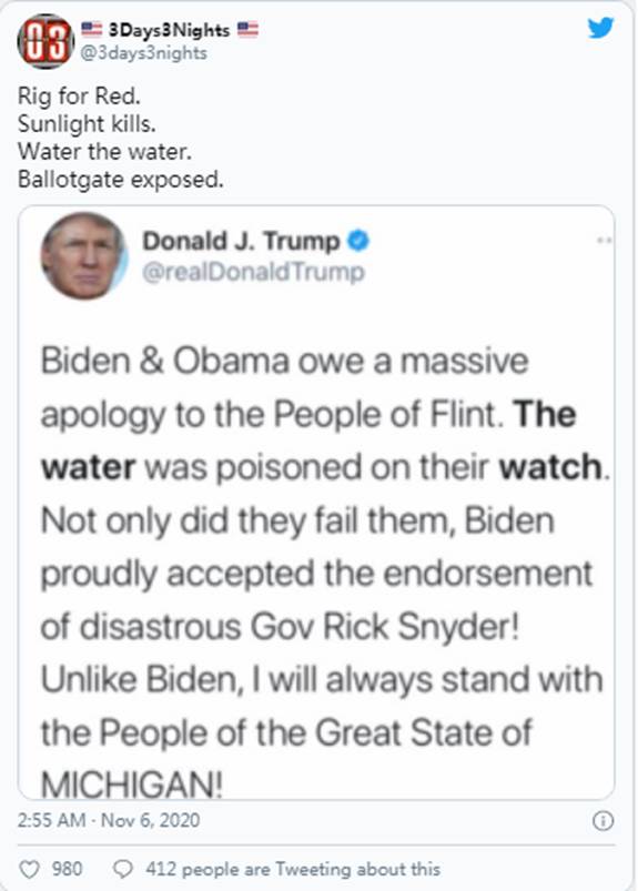 美国总统:“小心水”|Sierra(NZ)