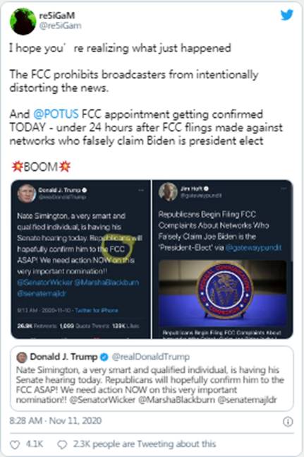 特朗普总统:我们会赢!|Sierra(NZ)