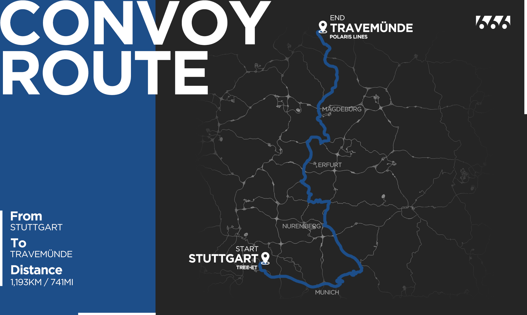 CONVOY ROUTE