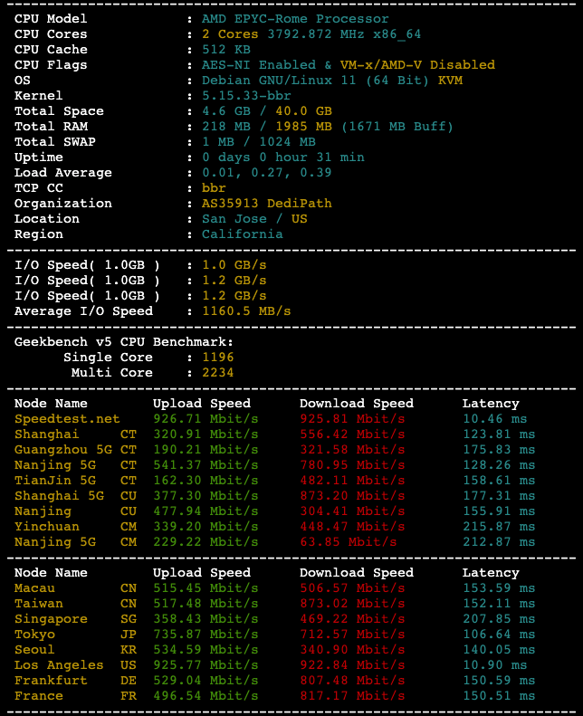 [特价VPS]  【已出】virmach 10.2 中秋圣何塞amd