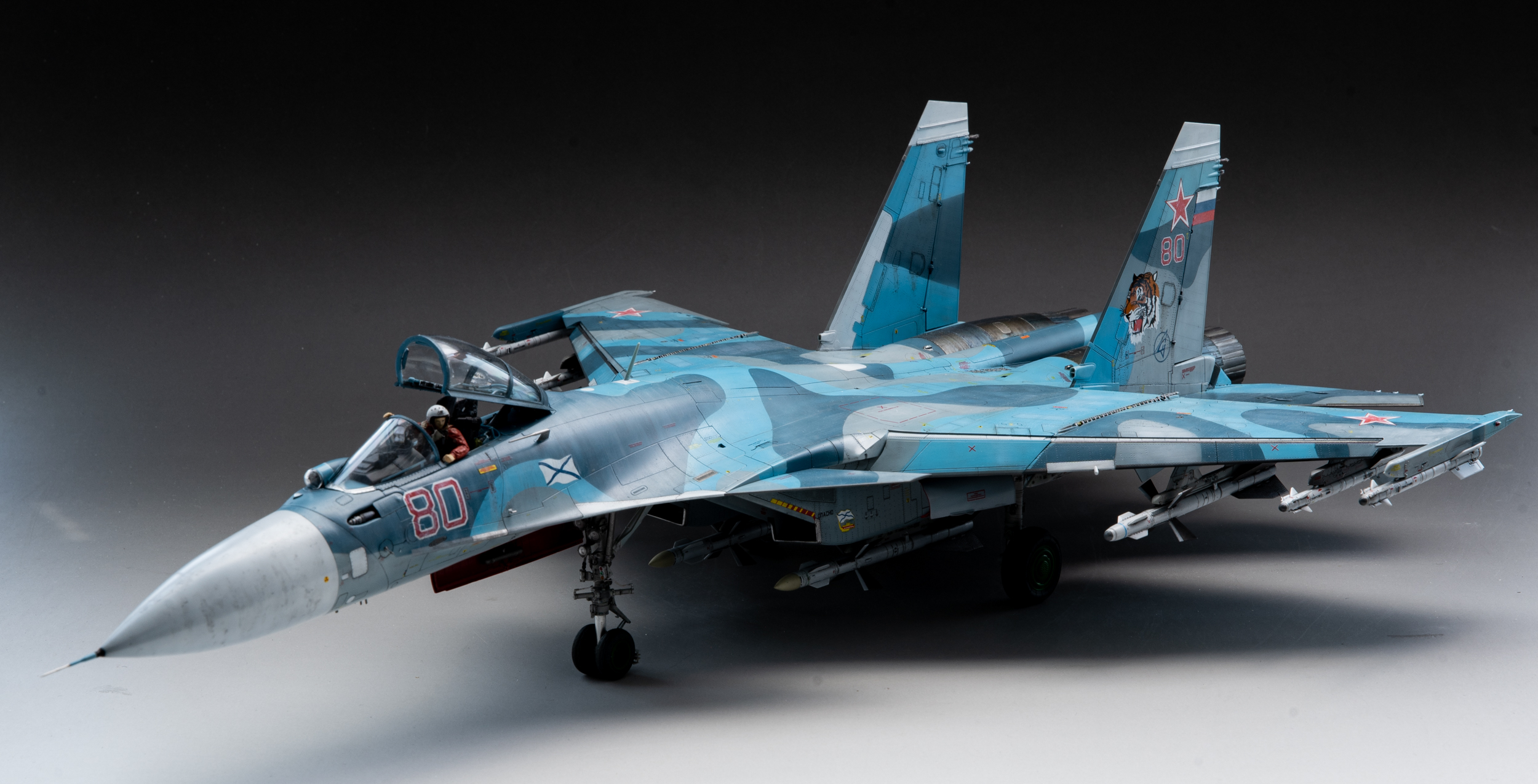 Su-33 フランカーD ロシア海軍艦上戦闘機 (プラモデル) - ホビー