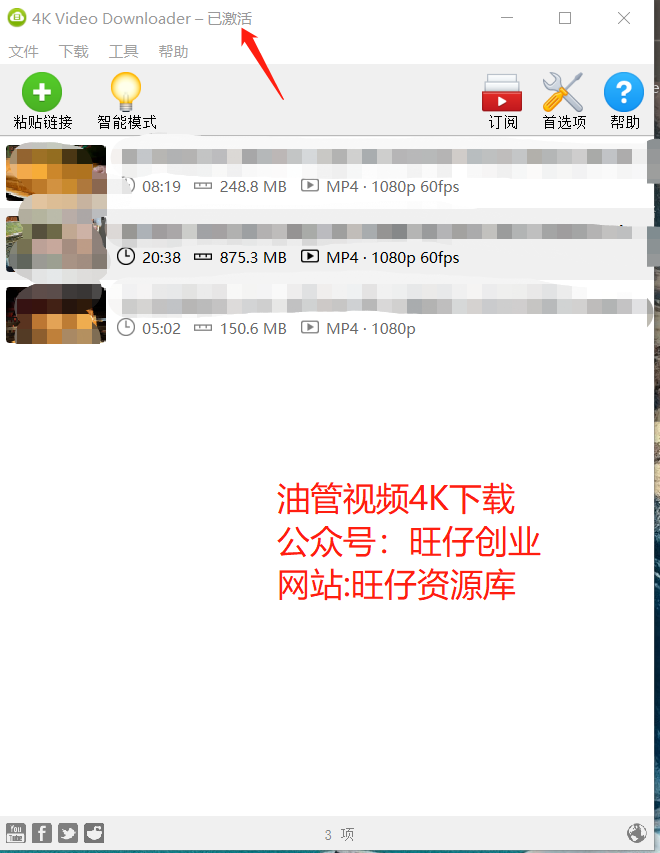 4K Video Downloader（4K视频下载器）-旺仔资源库