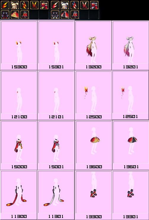 【女法师】时装散件指南：春节套（图多流量注意）11