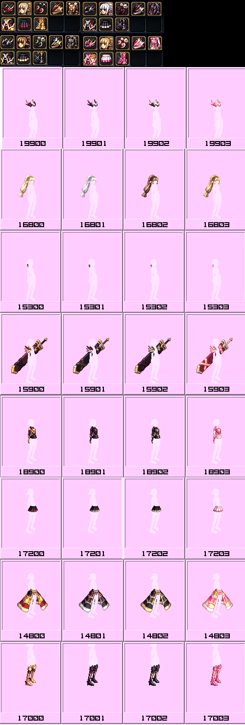 【女法师】时装散件指南：春节套（图多流量注意）19