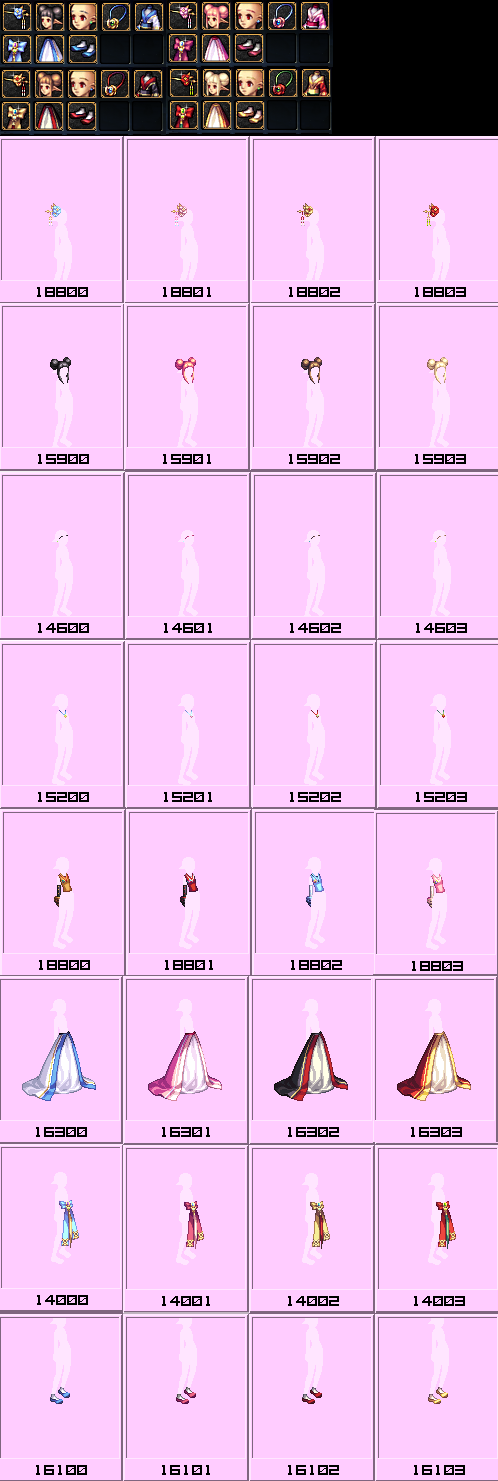 【女法师】时装散件指南：春节套（图多流量注意）18