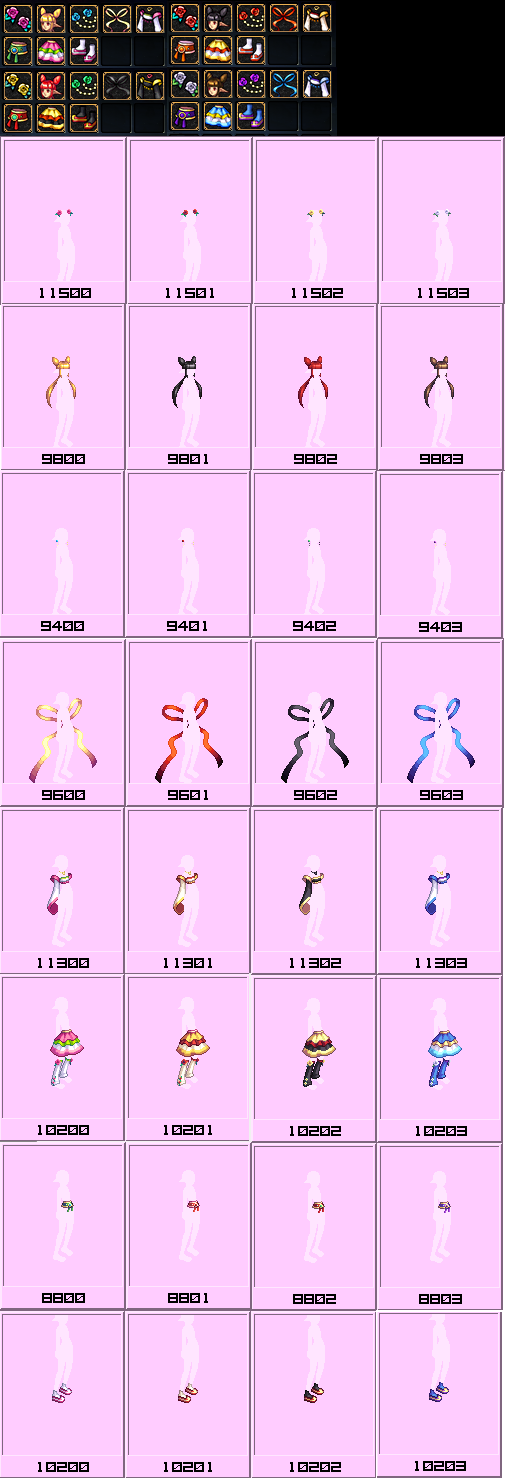 【女法师】时装散件指南:春节套(图多流量注意)8