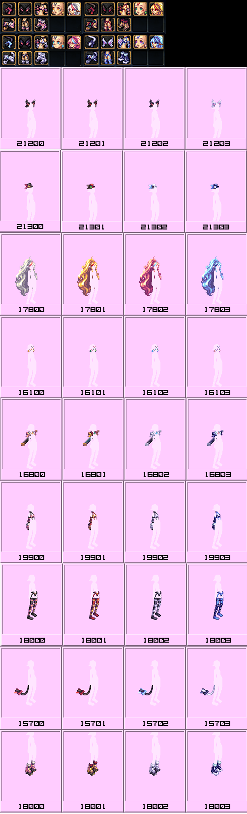 【女法师】时装散件指南：春节套（图多流量注意）21